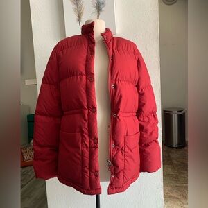 J crew puffer jacket size S